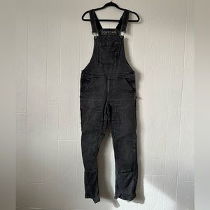 Dovetail Workwear Black Overalls
